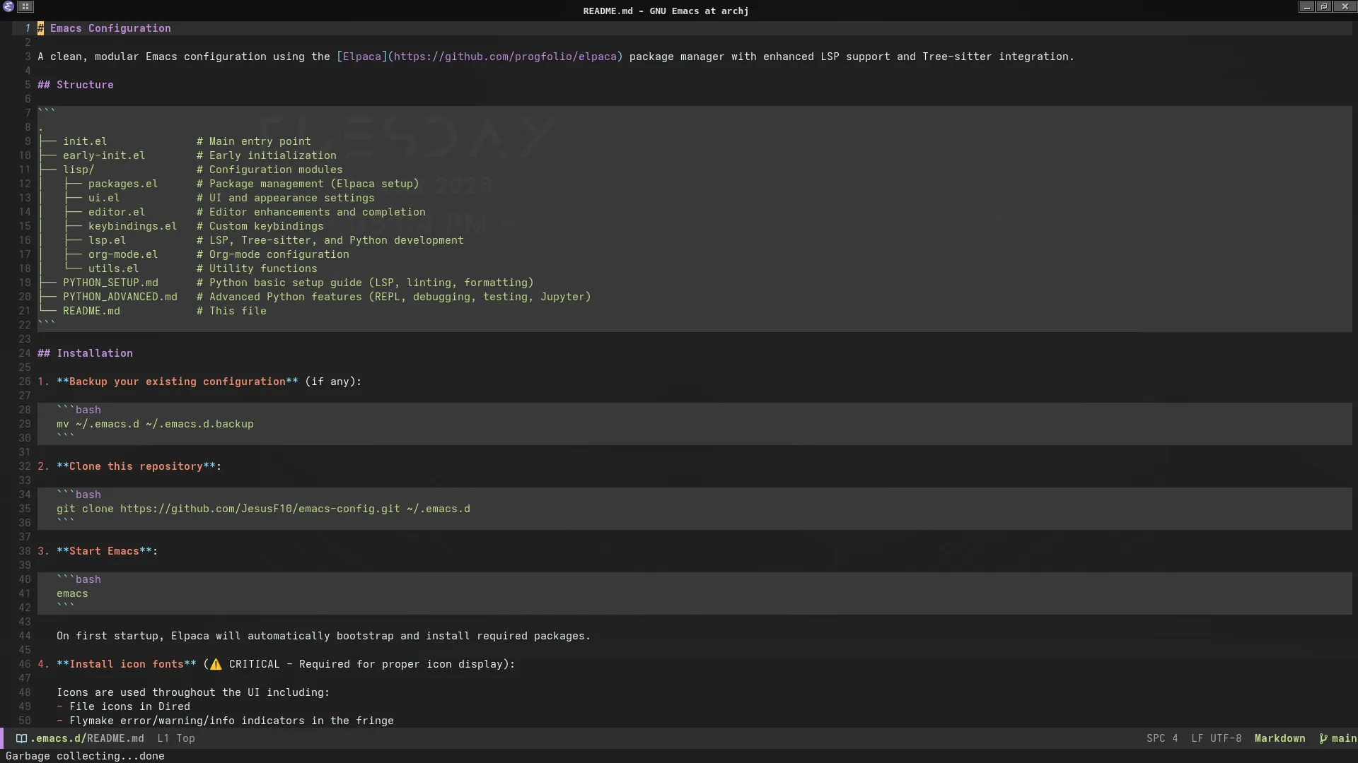 Tree-sitter powered Markdown with code block highlighting